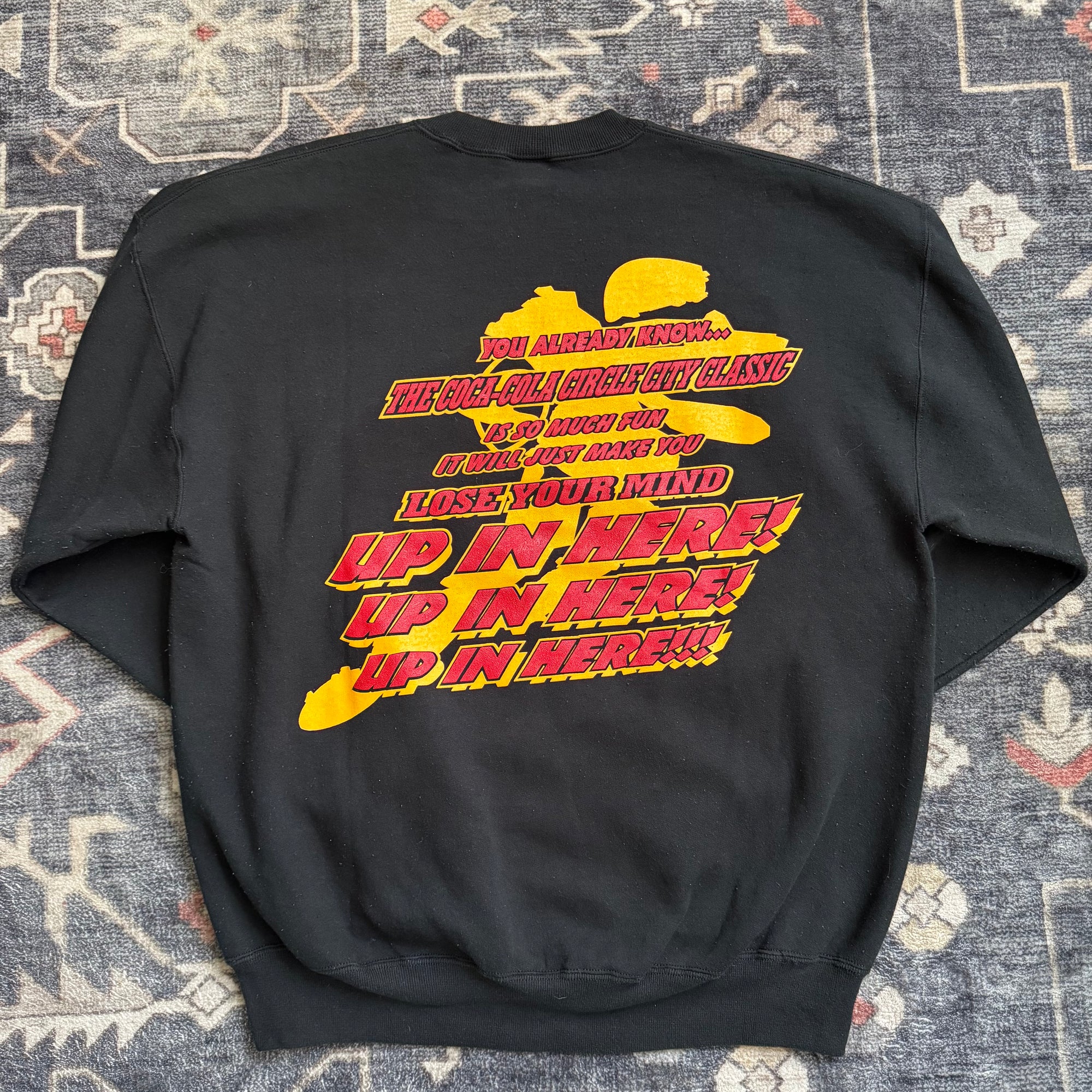 Vintage 2000 Coca Cola Circle City Classic Crewneck