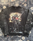 Vintage 1990s Indian Motorcycle Splattered Crewneck