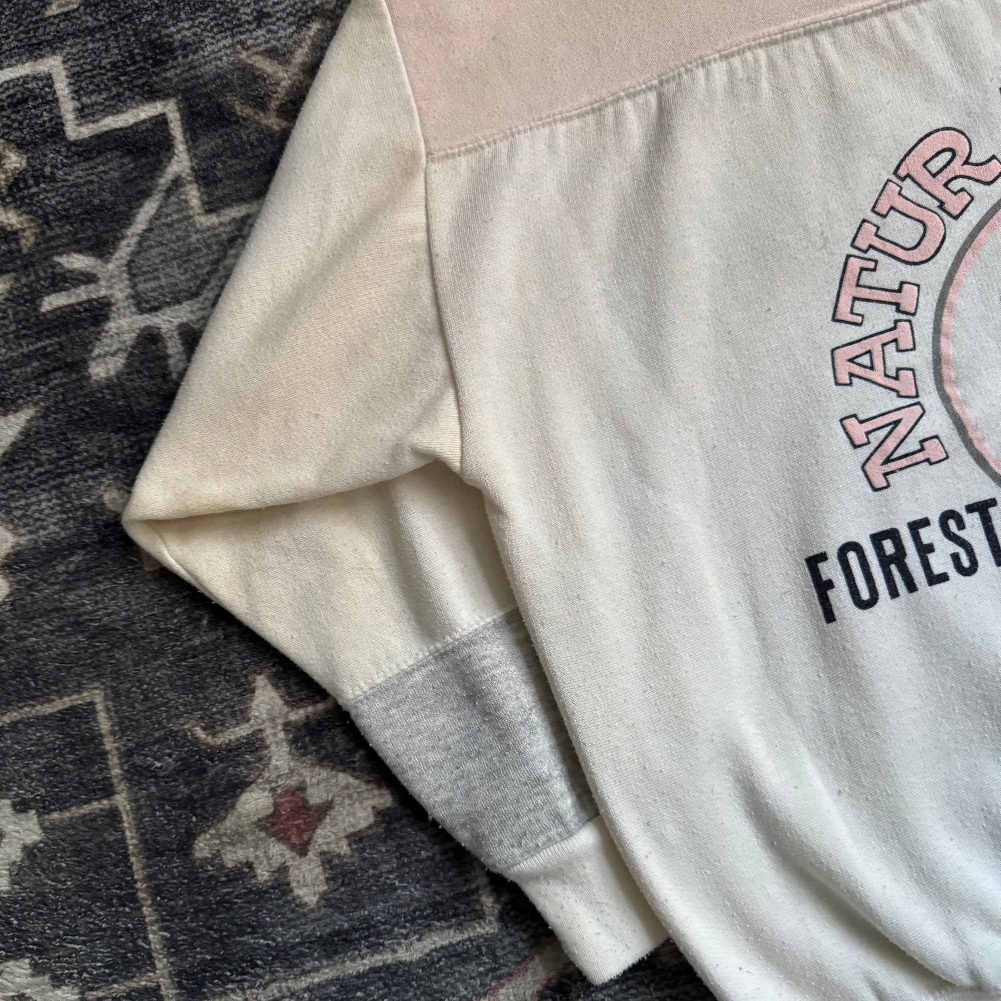 Vintage 1990s Yellowstone Lake Forest Service Crewneck