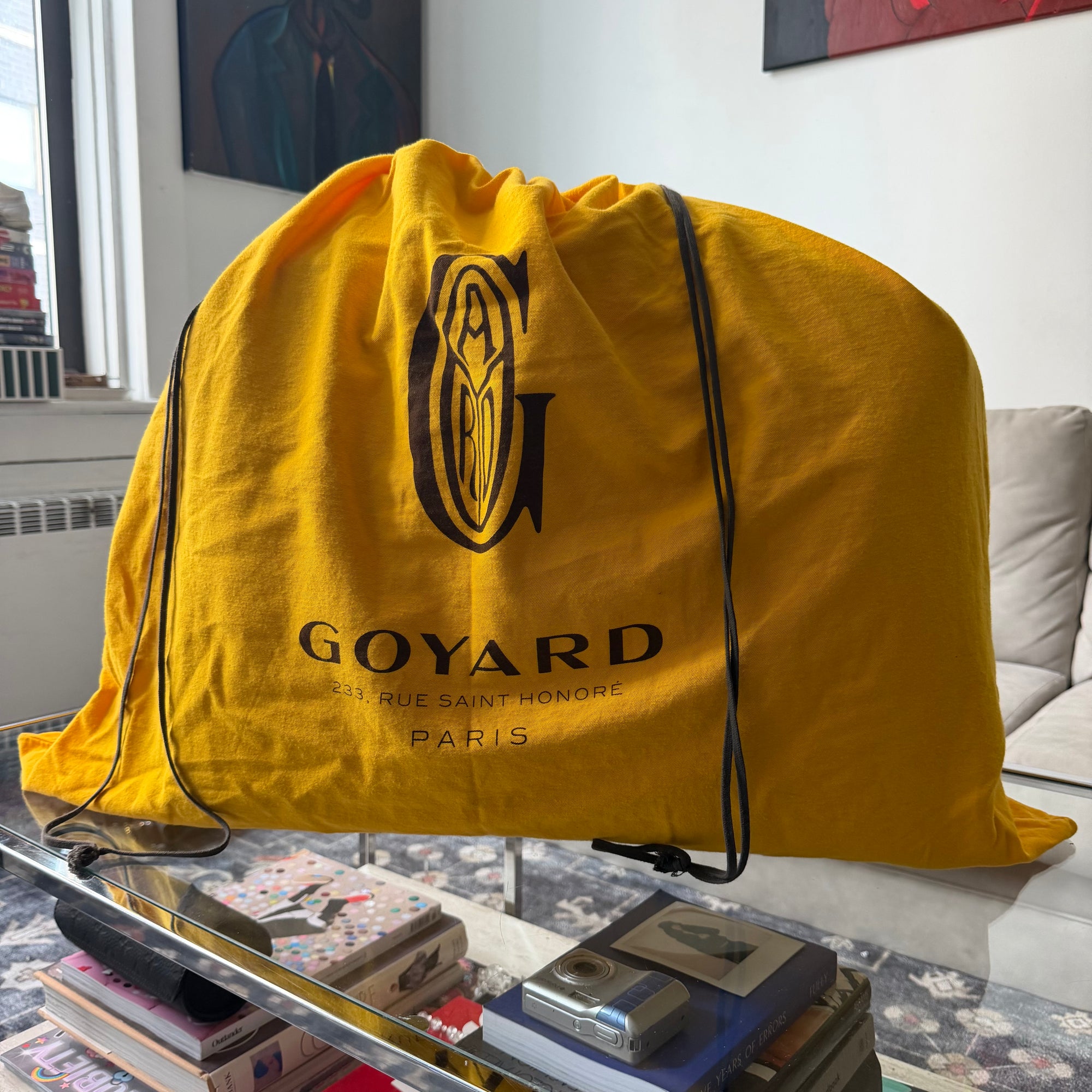 Goyard Porte Habits Savile Row Garment Bag