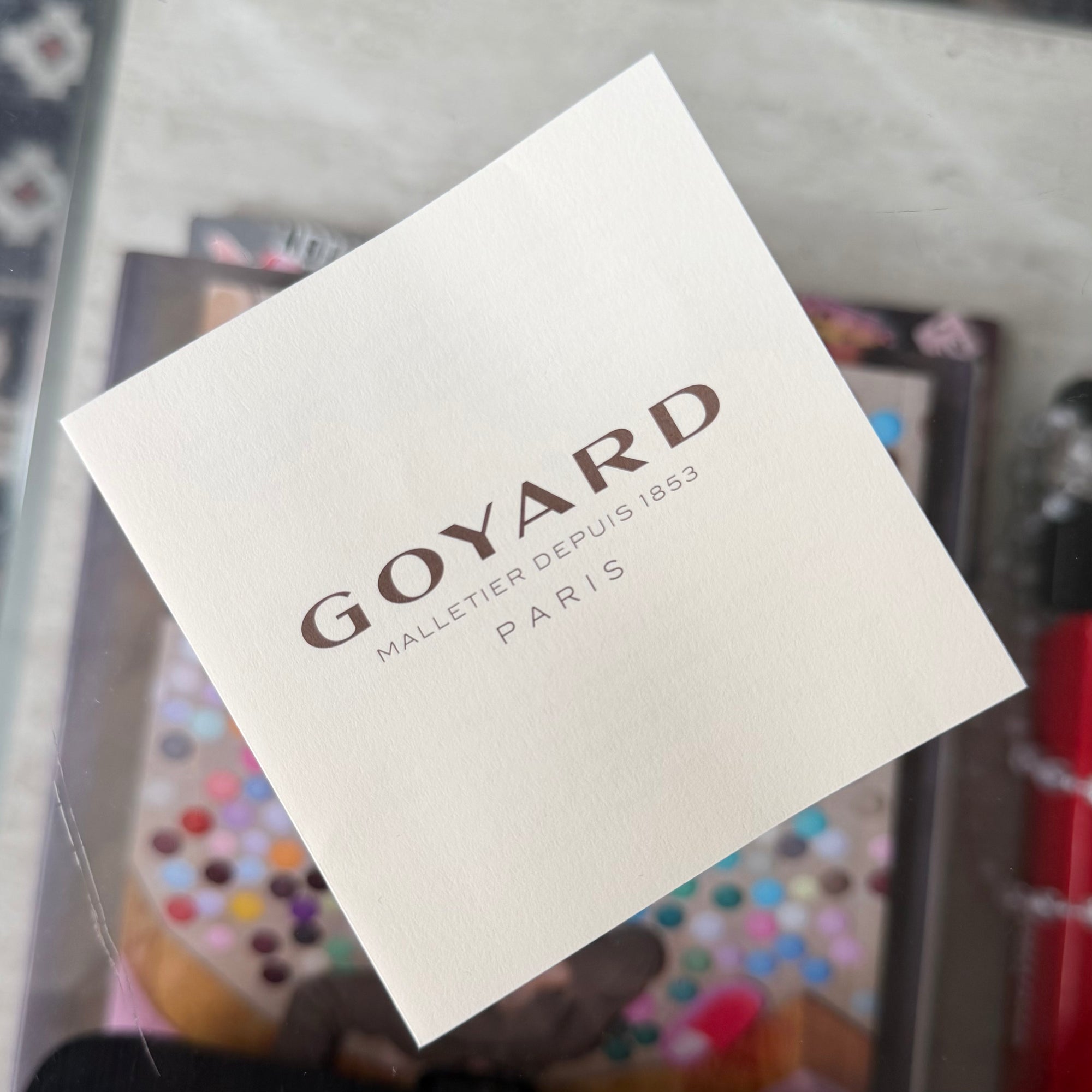 Goyard Porte Habits Savile Row Garment Bag