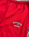 Vintage 1990s Red Wisconsin Badgers Sweatpants
