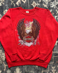 Vintage 1980s 3D Emblem Harley Davidson Crewneck