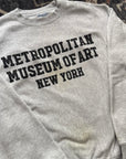 Vintage 1990s Reverse Weave Champion Metropolitan Museum of Art Crewneck