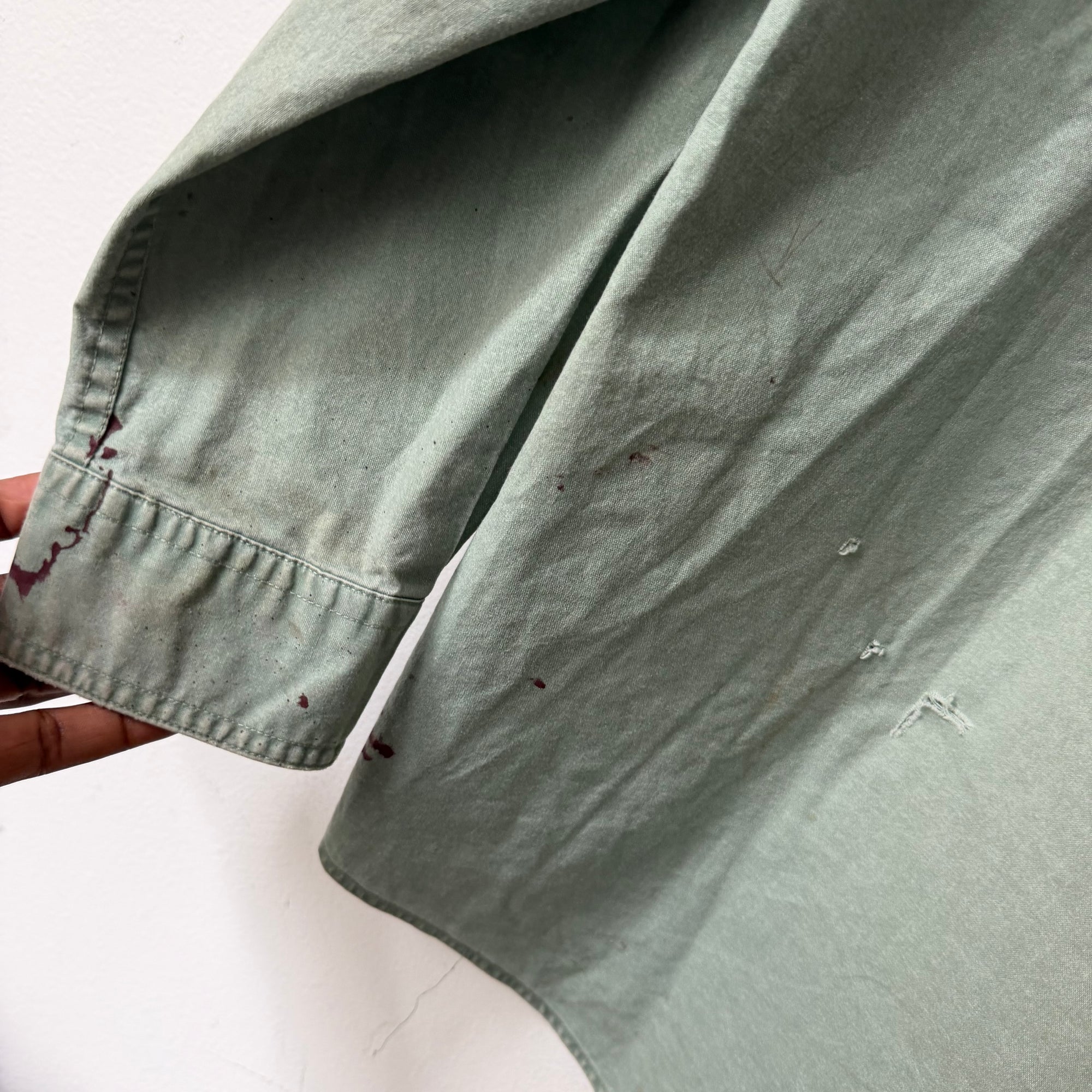 Y2K L.L. Bean Sunwashed Canvas Shirt