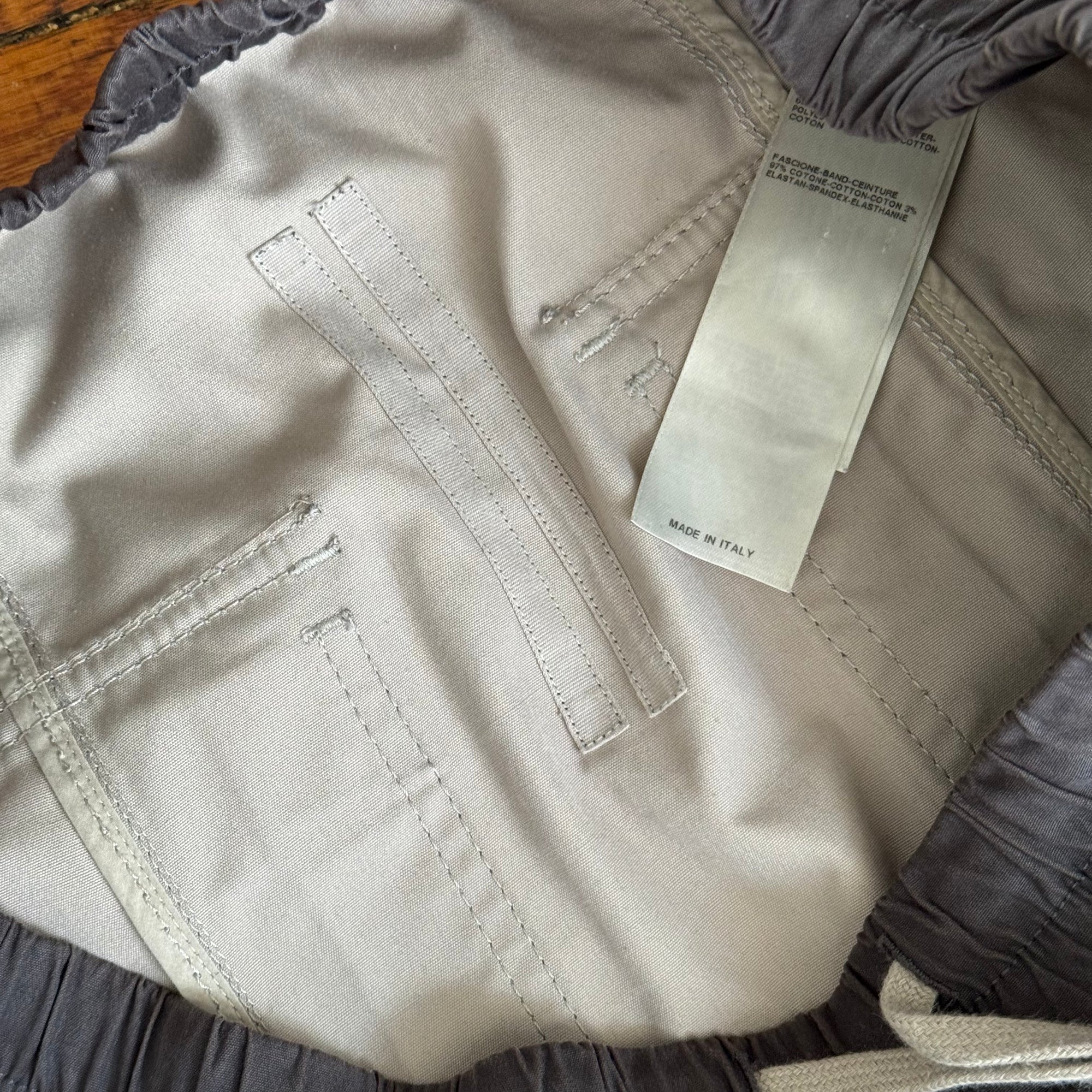 Rick Owens DRKSHDW Waxed Pod Shorts