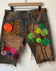 Kusakari Denim Shorts
