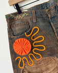 Kusakari Denim Shorts