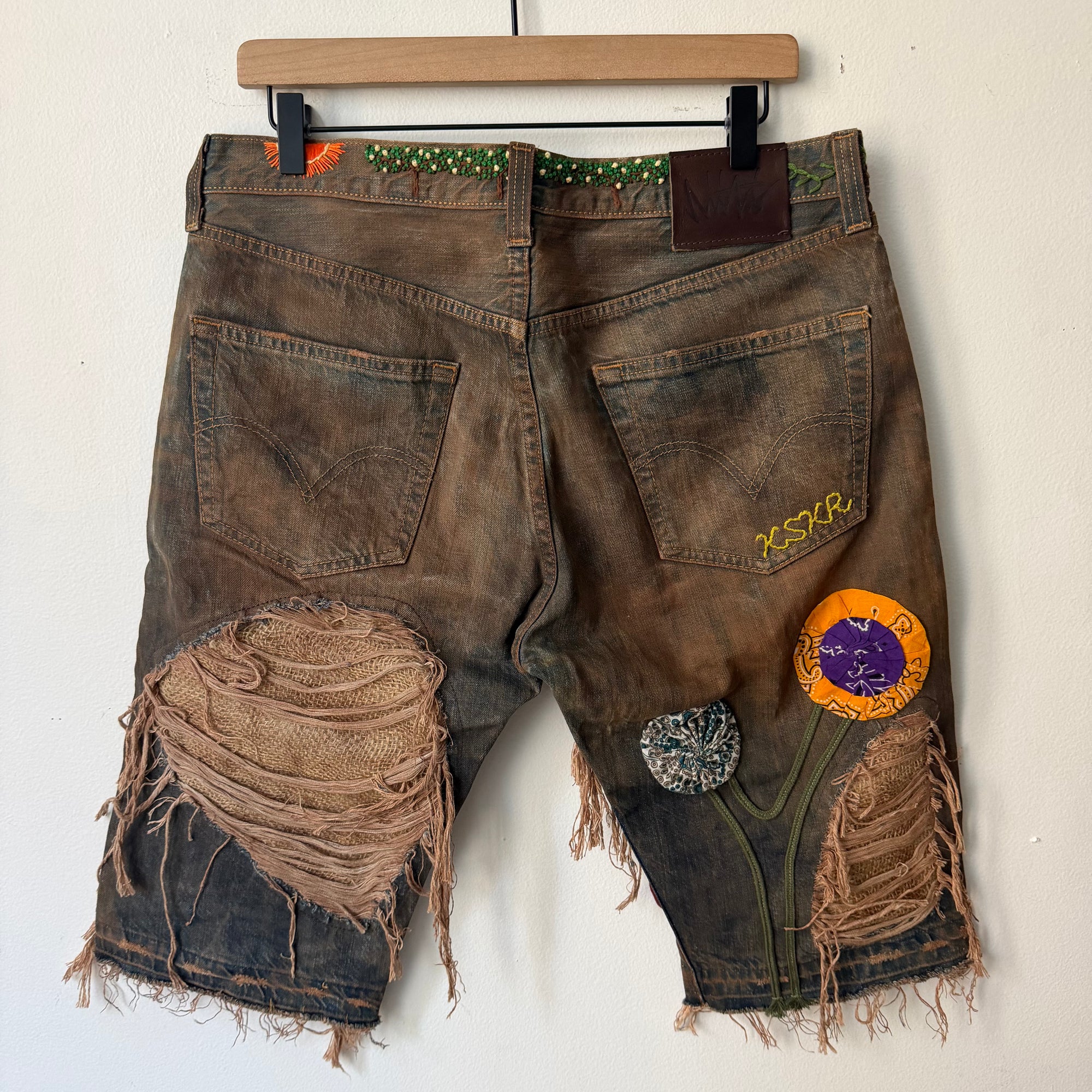 Kusakari Denim Shorts