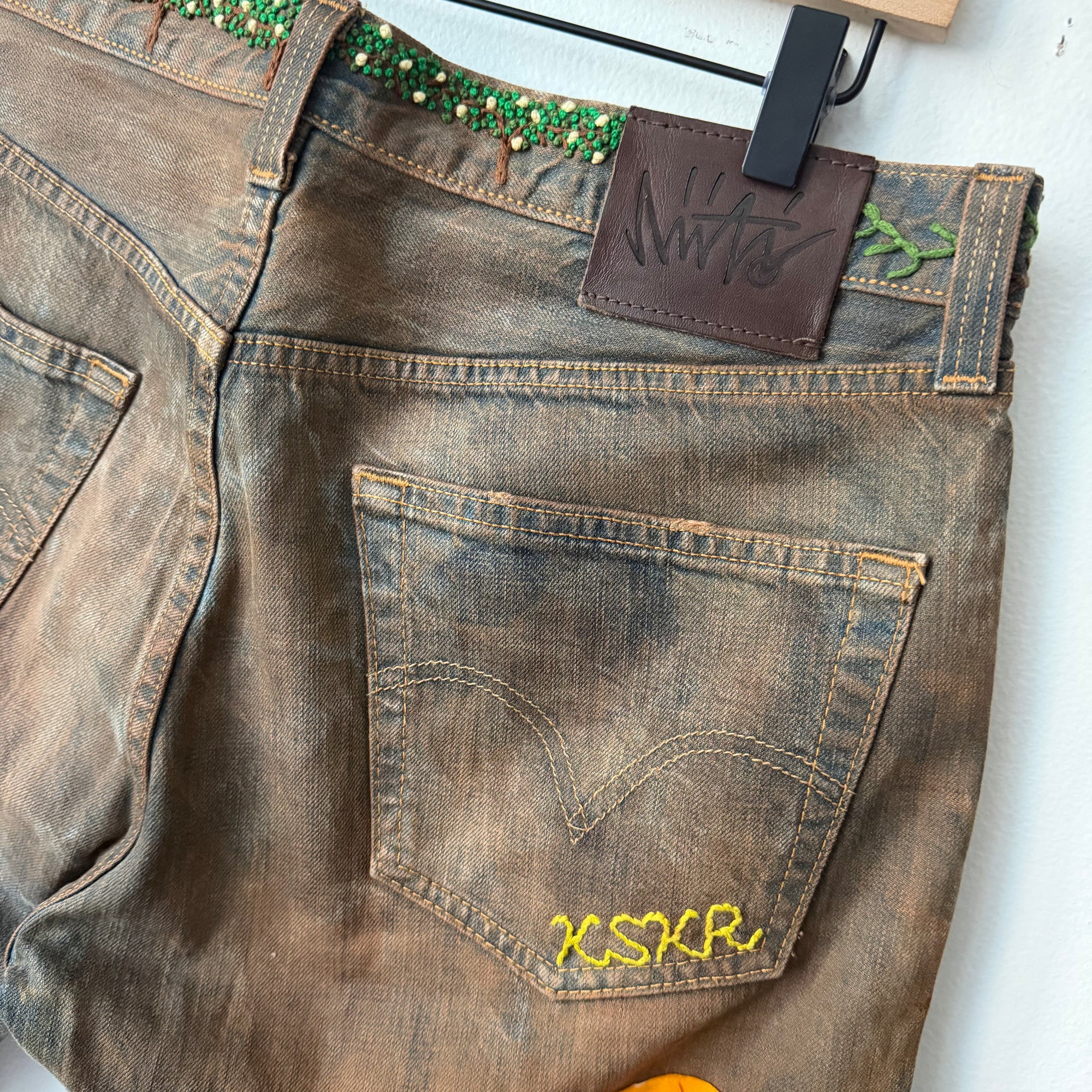 Kusakari Denim Shorts
