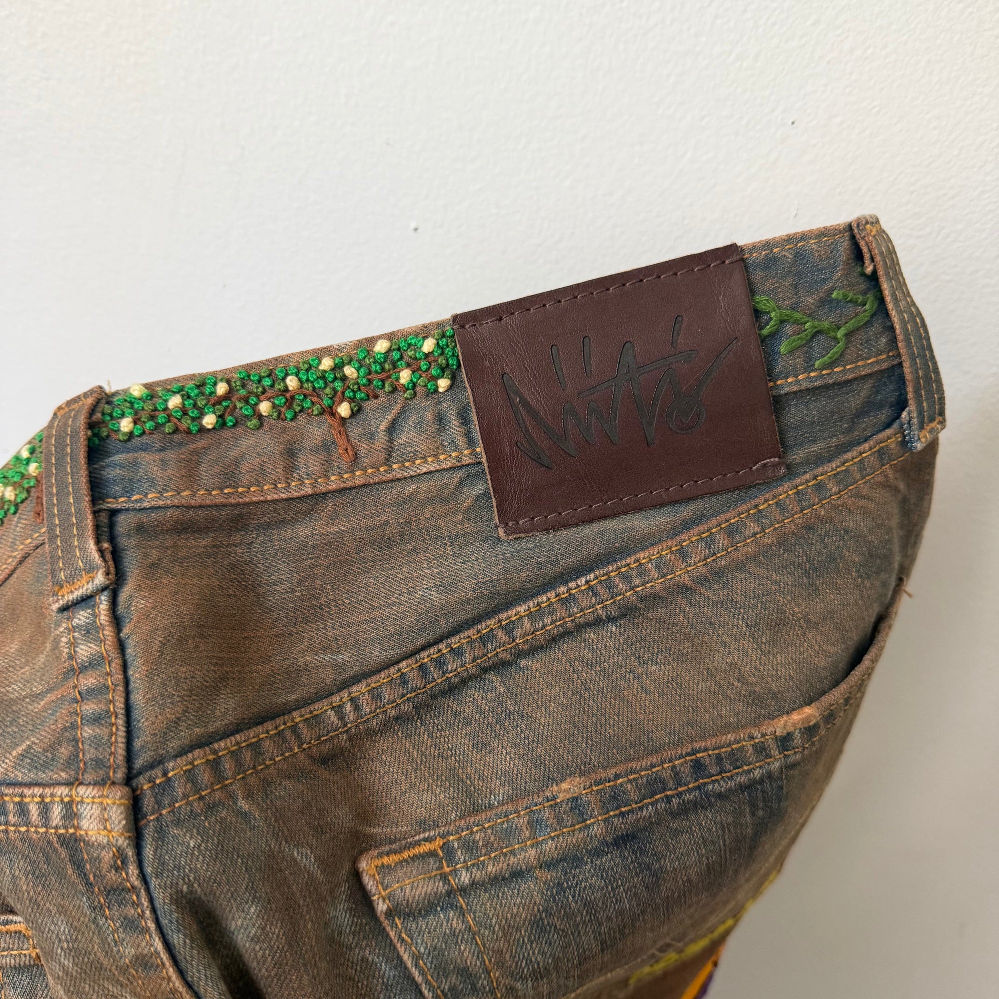 Kusakari Denim Shorts