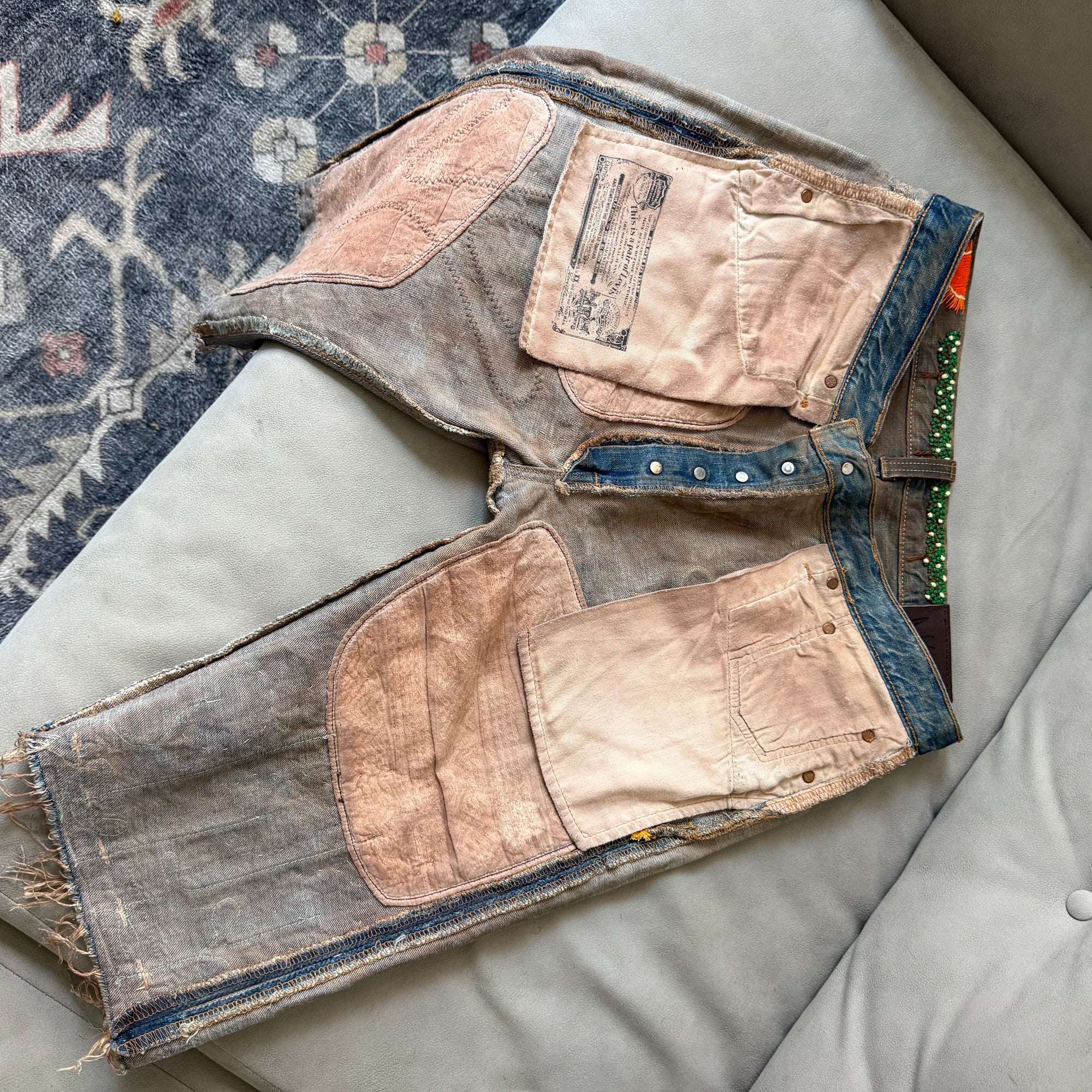 Kusakari Denim Shorts