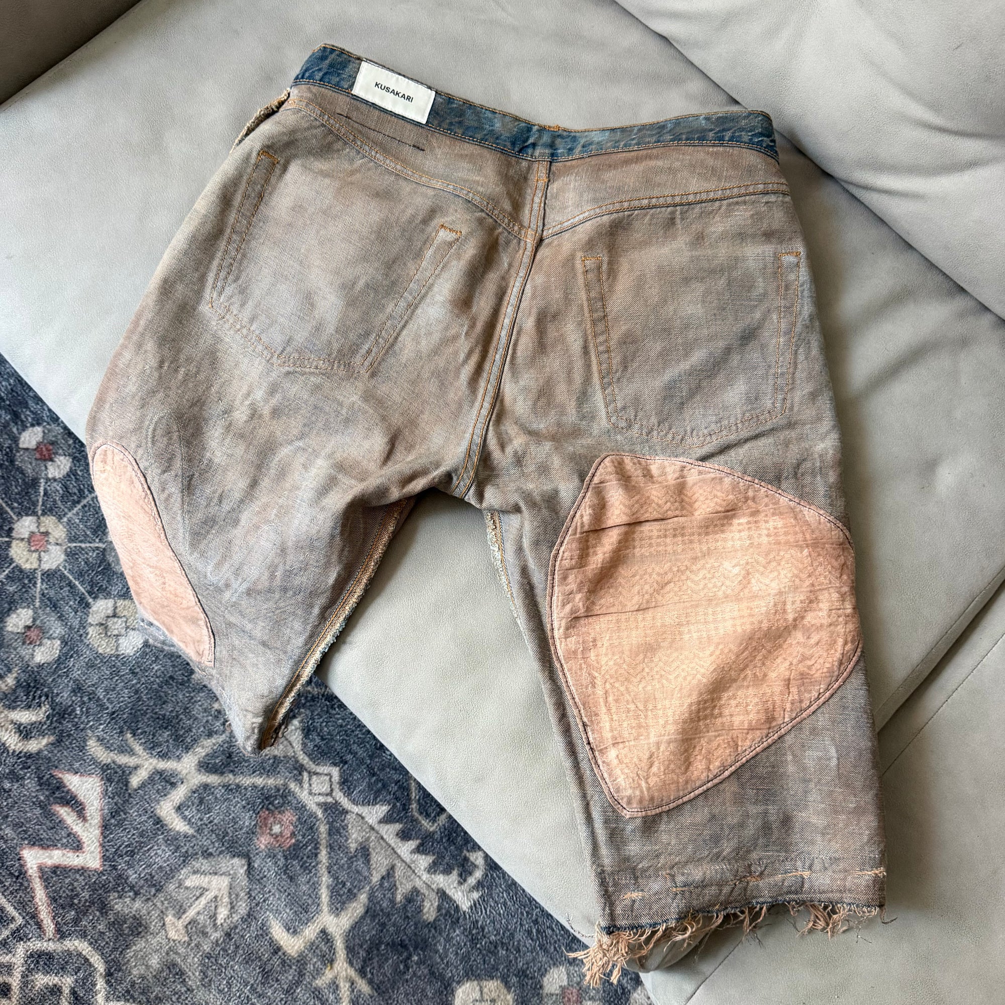 Kusakari Denim Shorts